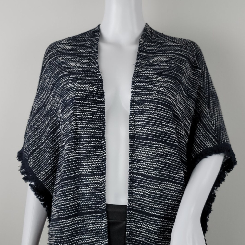 Maison Jules Print Open Cardigan Short Sleeve - Picture 5 of 11